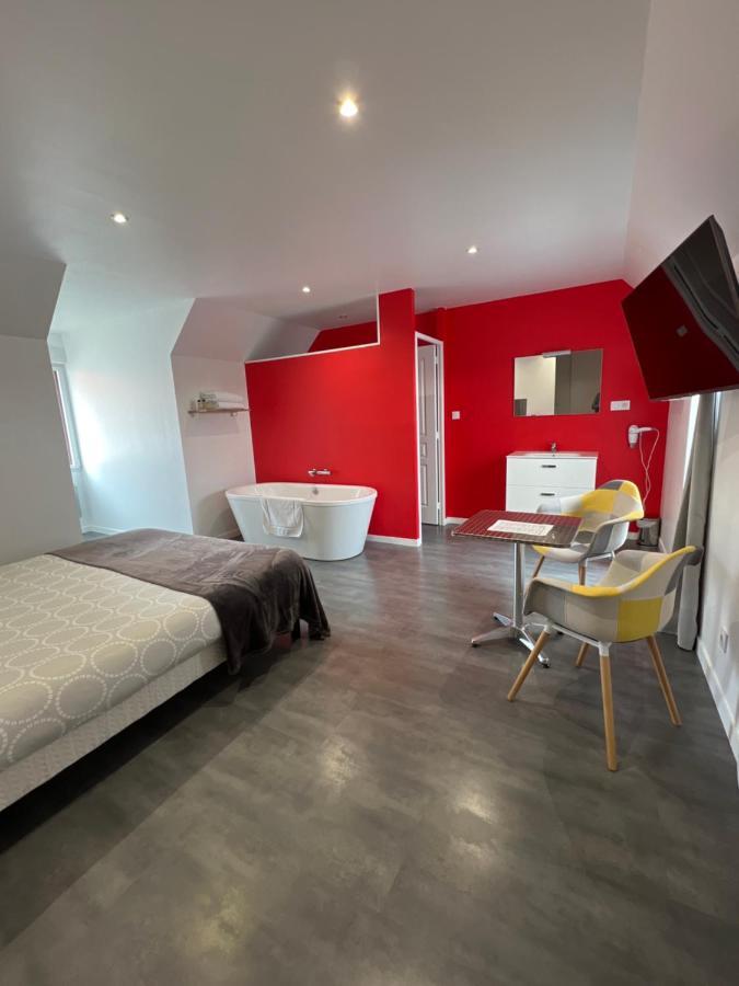 Bed and Breakfast Aux Charmes Isques Exterior foto